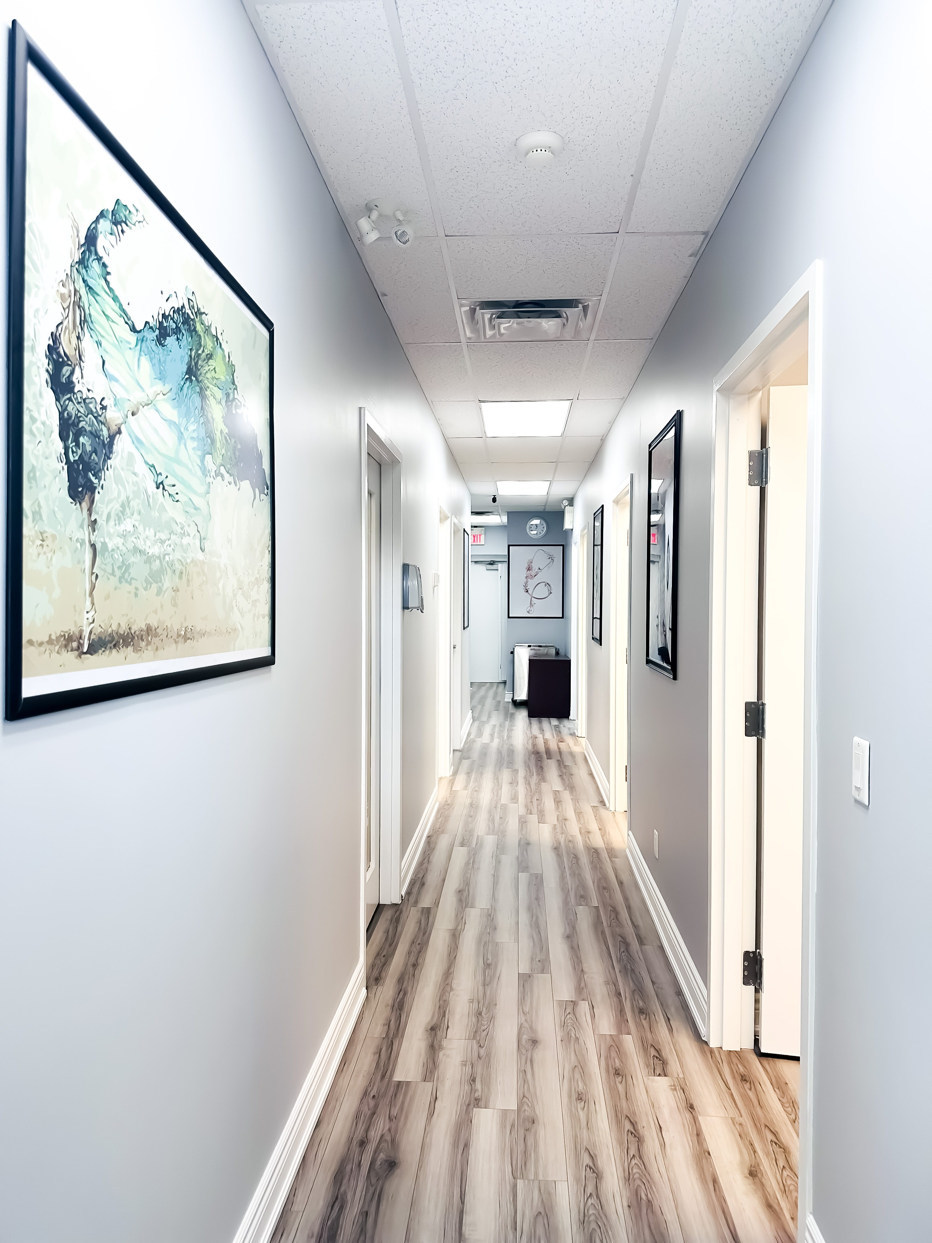 Circle Physiotherapy clinic hallway